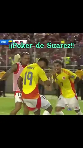 😱 ¡INCREÍBLE! Luis Suárez marcó 4 goles en un solo partido 🇨🇴⚡ El delantero colombiano estuvo imparable y firmó un póker histórico, llenando de orgullo a todos los hinchas. Cada gol fue una demostración de talento y hambre de triunfo 🔥⚽. Un rendimiento que quedará marcado como uno de sus mejores partidos. 👉 ¿Crees que este nivel lo puede llevar aún más lejos en su carrera?#Fútbol #Goles #Highlights #parati #SeleccionColombia #Colombia #reels #PartidoHoy #Jugadas #poker