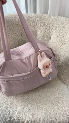 Màu pastel + dây đeo tháo rời, mang đi cà phê là bị hỏi link! 💖#bagsmart #travelbag #dufflebag #bag #packwithme 