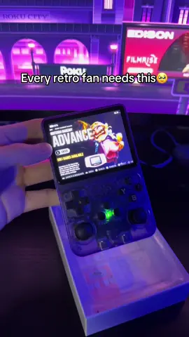 Would you play it? #retroconsole #retrogaming  This retro console comes with more than 15,000 classic retro games that will awaken your childhood or childhood nostalgia while playing your favorite classic games from PlayStation, Nintendo and many other older consoles all in one device. It is perfect if you want to relive those moments from the past, discover hidden gems you missed as a kid, or simply enjoy hours of fun with friends and family. Easy to use, portable and with a library that feels endless, this retro console is like carrying your childhood in your pocket and turning it on whenever you want.