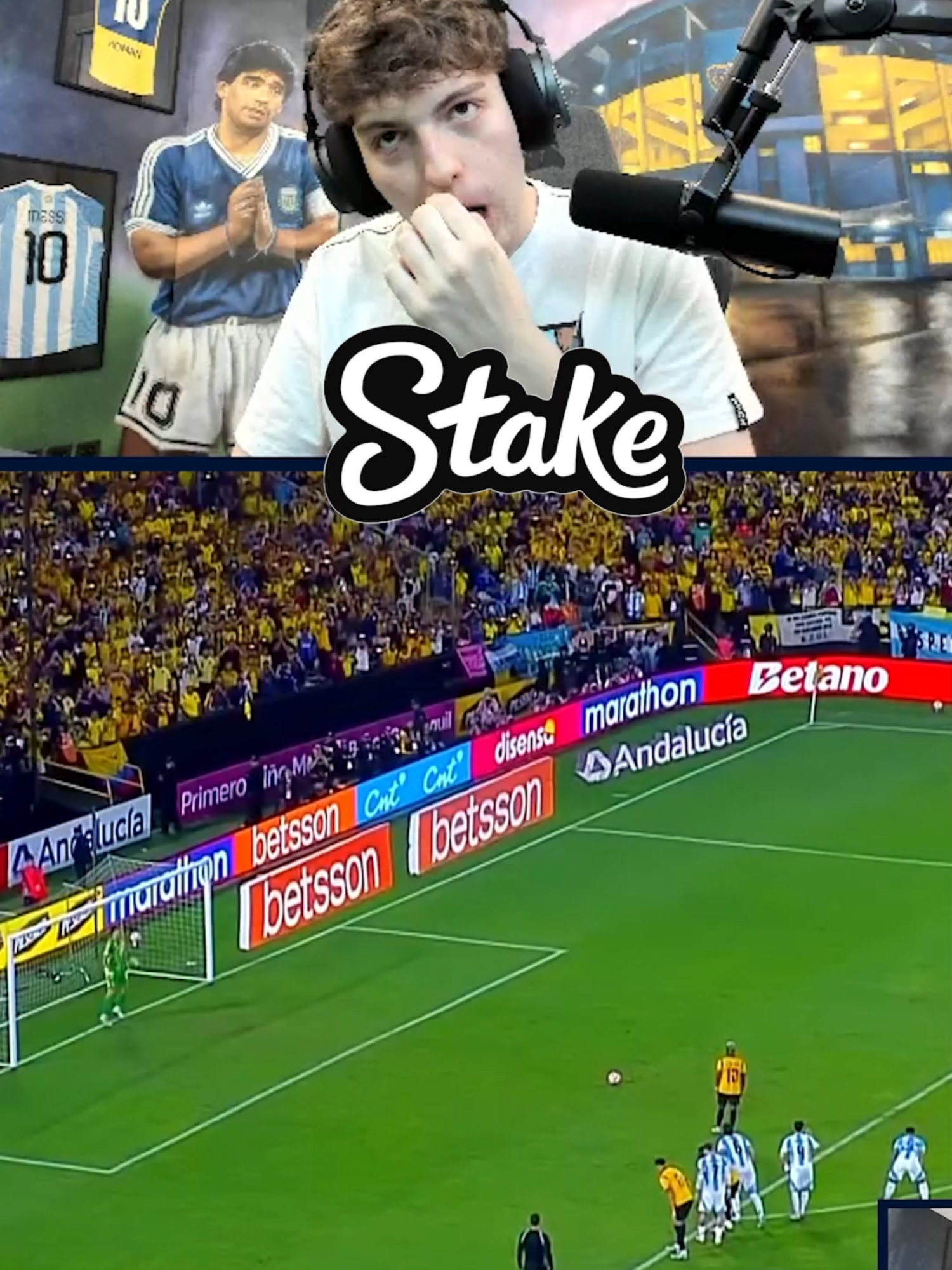 JAJAJAJA QUE HACE EL PUERROOO!! #polemica #clipskick #lacobraclips #lacobra #barcelona #españa #futbol⚽️ #messi #laliga #kick #davo #davismo #puerro #reaccion #viral #palmeiras #riverplate #selecciones #mundial #moderadores #viral #fyp #ecuador #argentina #penal #enervalencia #dibu