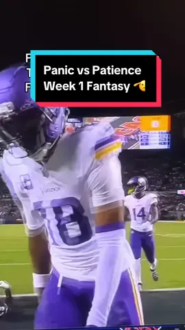 It’s Week 1 boys, the production will come soon 🏄‍♂️ #fantasyfootball #nfl #nflfantasy #nflfootball #fantasyfootballdraft 