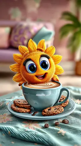El sol trae luz, el café energía, y tú pones la actitud Que tu café sea fuerte, tu día brillante y tu sonrisa más radiante que el sol.Buenos días 🌞☕️#coffee #goodmorning #buenosdias #buendia #goodday 