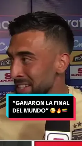 “GANARON LA FINAL DEL MUNDO” 😳🔥 Nico González picanteó a los jugadores de Ecuador, tras la derrota 1-0 de Argentina ❌🇦🇷 ▶️ Más 📺 #Sportscenter en el Plan Premium de #DisneyPlus #TikTokDeportes #Futbol 