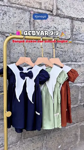 Jangan lupa di checkout di keranjang 🛒🛍️ #bajuanakmurah #bajuanakkanaya #dressbayi #dressanak #dressanakperempuan 