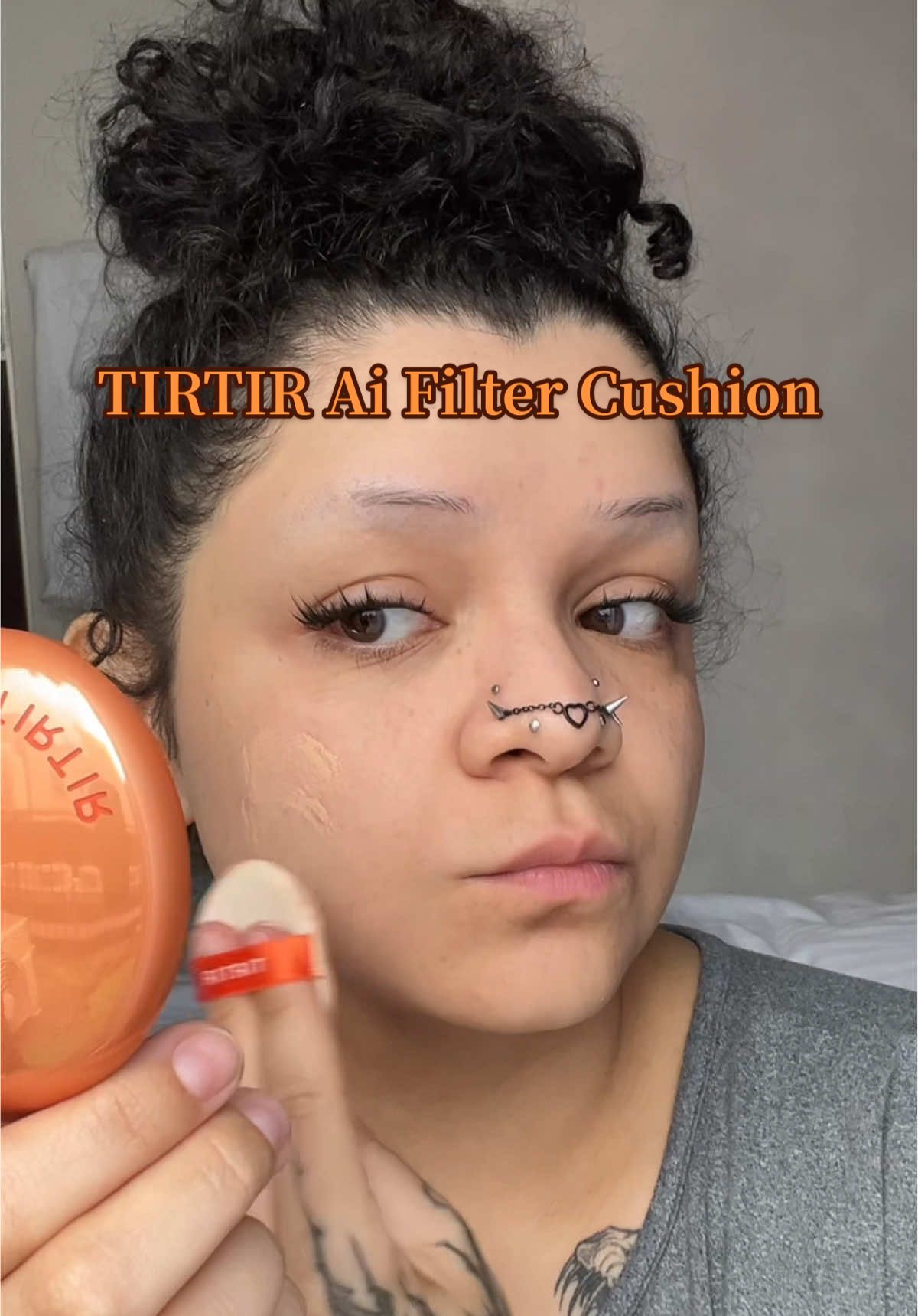TIRTIR Mask Fit Ai Filter Cusion in color 21N Ivory #tirtir #tirtiraifiltercushion #cushionfoundation #kbeauty @TIRTIR Inc. 
