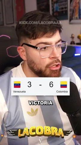 Venezuela fuera del Mundial... #lacobra