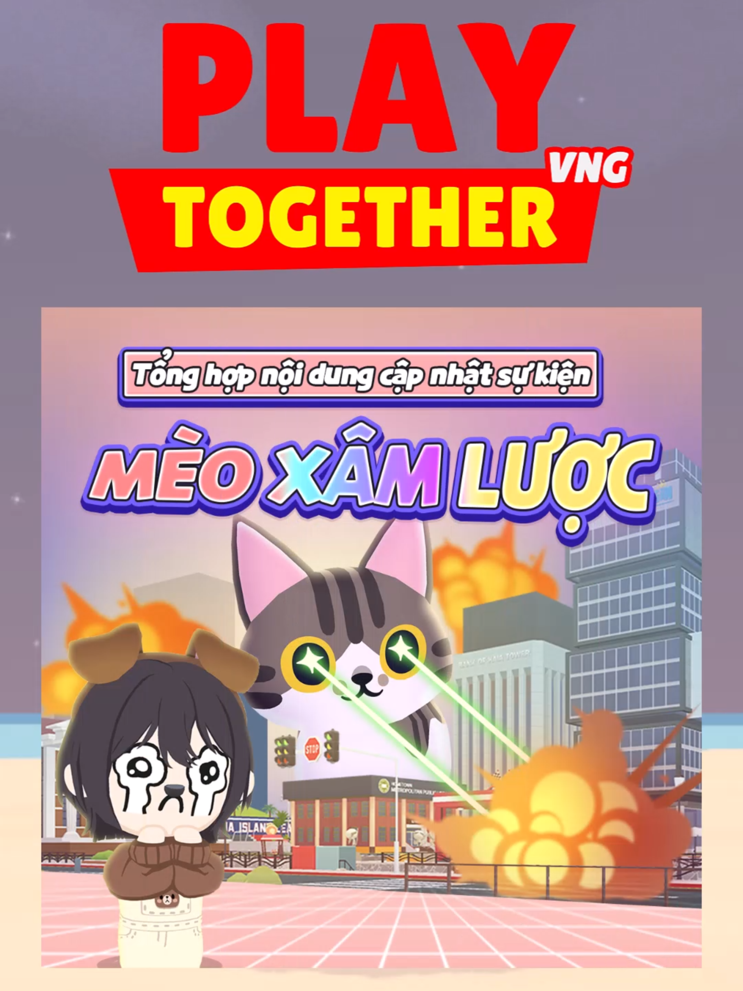 Tổng hợp nội dung cập nhật Play Together sự kiện sự kiện Mèo xâm lược ngày 11/09  #playtogether #playtogethervng #WhatToPlay #GamingOnTikTok