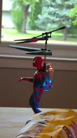 Obsessed! This flying Spider-Man toy is the ultimate Marvel gift for kids and fun-loving adults.🕷️ With helicopter blades that make him soar up and down, it’s interactive, exciting, and perfect for playtime. A great gift idea for Spider-Man fans, collectors, or anyone who loves RC flying toys. 🎁✨ @World Tech Toys  #FlyingSpiderManToy #MarvelGiftIdeas #RCFlyingToy #SpiderManFans #InteractiveToys 