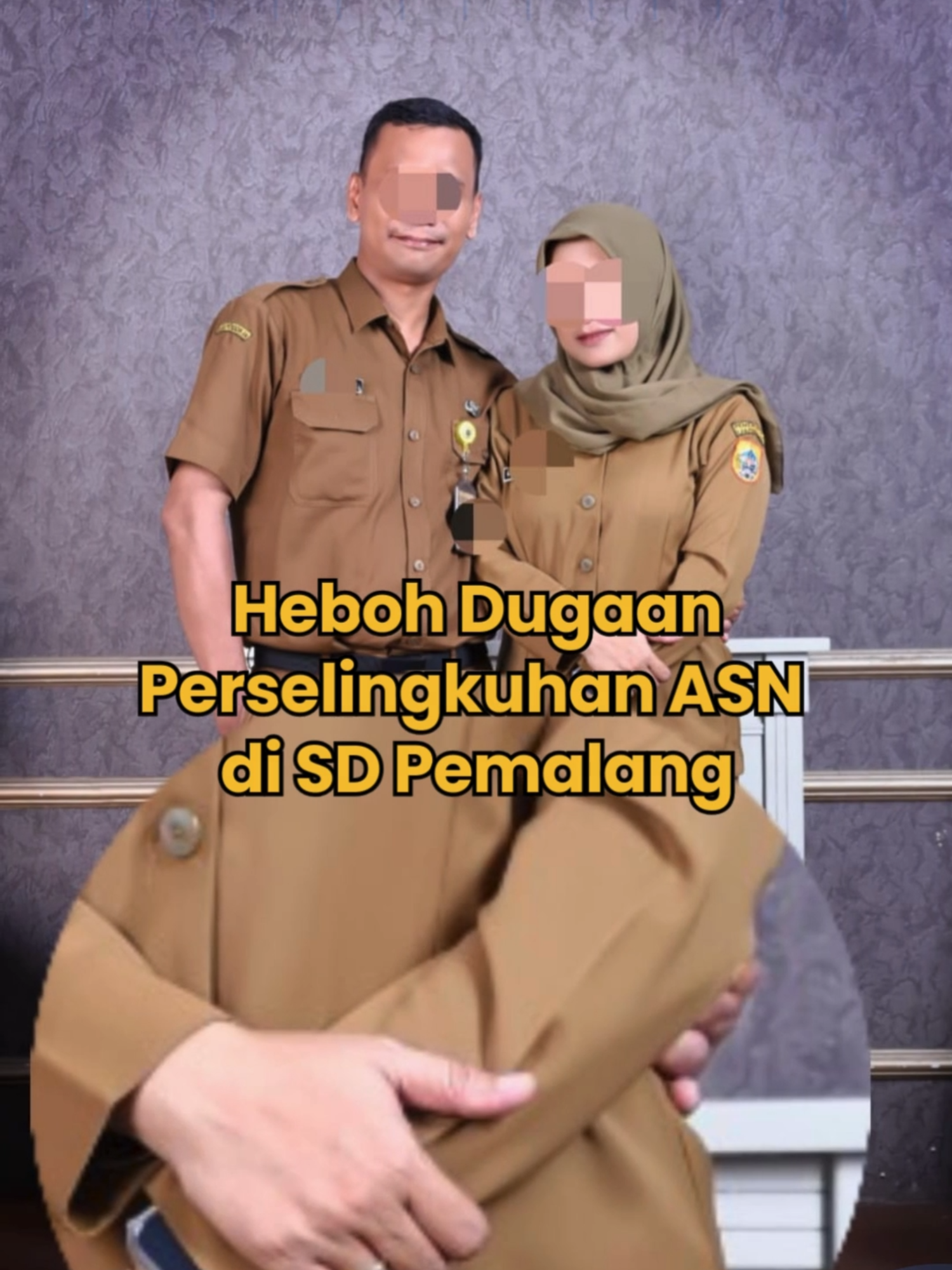 Jagat media sosial dihebohkan dengan beredarnya foto mesra dua ASN di lingkungan SD Pemalang, Jawa Tengah, yang diduga terlibat perselingkuhan. Kedua sosok yang viral tersebut berinisial EP, seorang guru, dan BN, kepala sekolah di kecamatan yang sama. Foto menunjukkan kedekatan fisik yang tak wajar antara keduanya, meski masing-masing telah berkeluarga. Hingga kini, Badan Kepegawaian Daerah (BKD) Pemalang belum mengambil tindakan karena belum menerima laporan resmi dari pihak terkait. Dok : Istimewa Selengkapnya di www.pantura.suaramerdeka.com #suaramerdeka #suaramerdekadaily #suaramerdekanetwork #suaramerdekapantura #beritaterkini #viral #Skandal #ASN #PemalangViral #Guru #Kepsek #Perselingkuhan