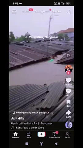 Ya Allah musibah tak di sangka sangka bali bajir 