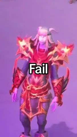 I didn't need to look a fool in front of Alleria 🤦🏻‍♀️ #transmog #wowwarwithin #warwithin #aussiegamer #gamingmemes 