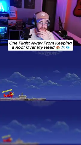My landlord gonna k*ll me... #rent #roof #avia #planegame #prophet