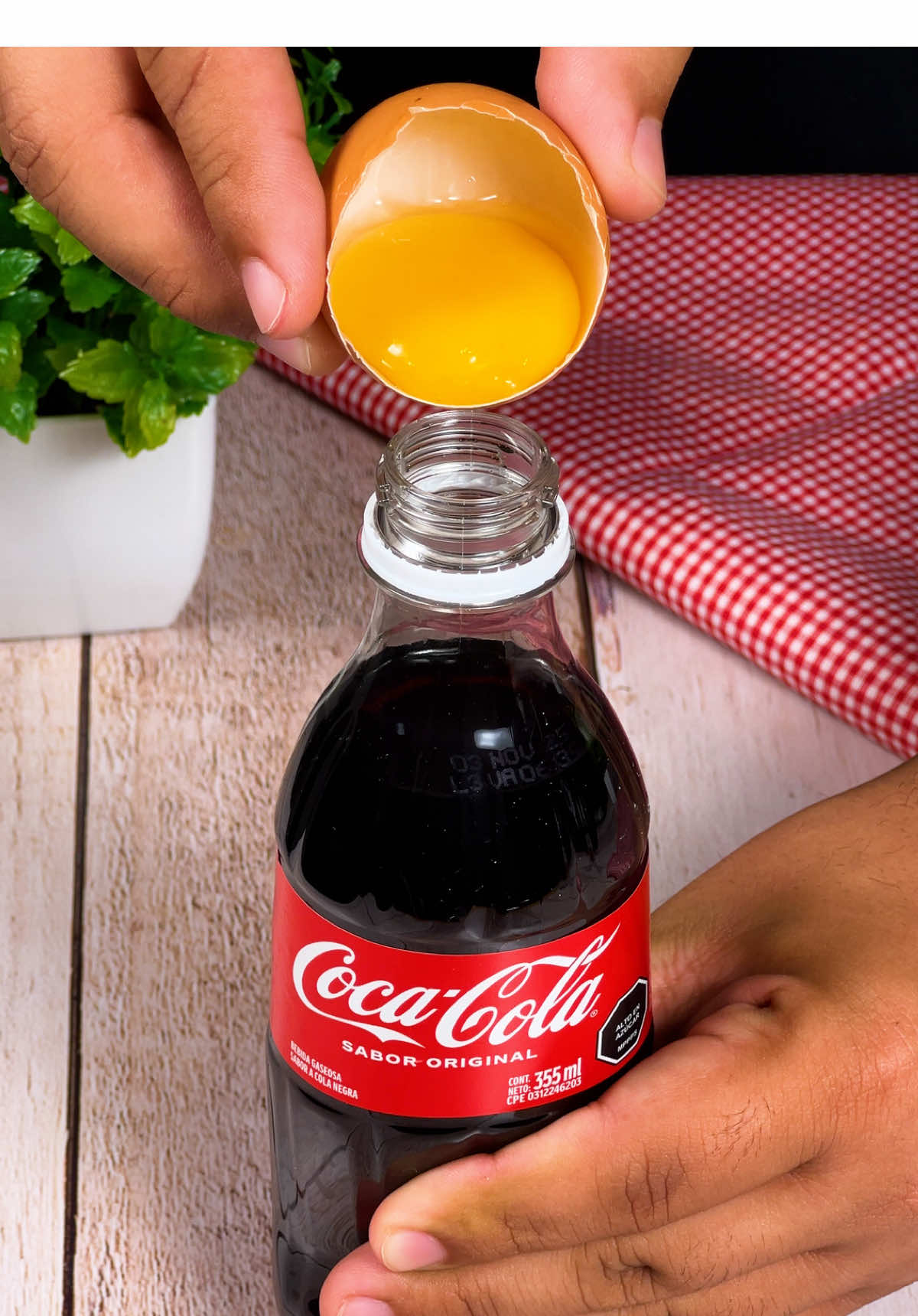 How old were you when you discovered that if you put eggs in Coke you’ll thank me later #Recipe #soda #dessert #viral #fyp