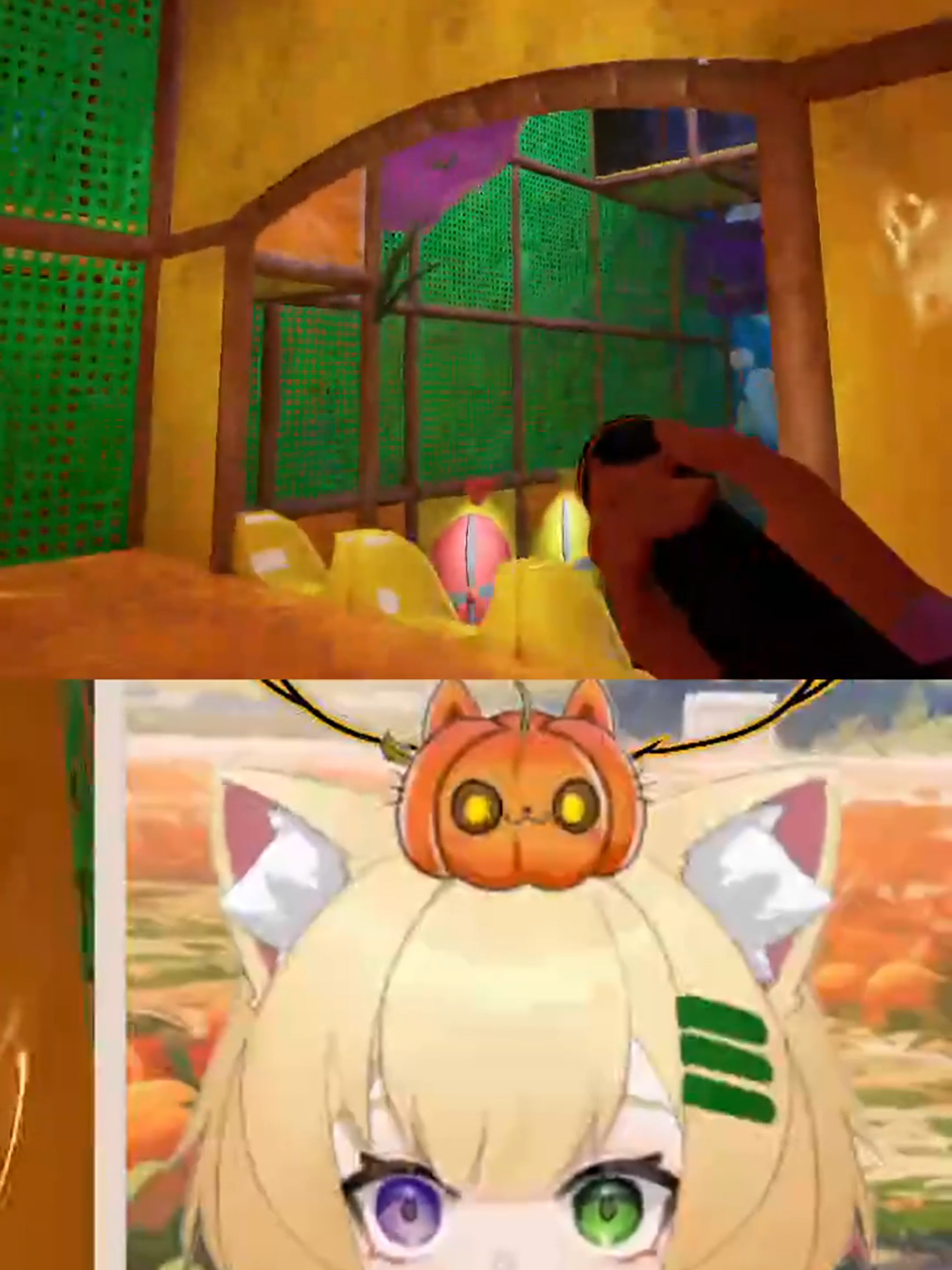 @uniquegeese thank you for the kibby#vtuber #engtuber #twitch #pumpkin #pumkitty #meme #clips #stream #indigopark