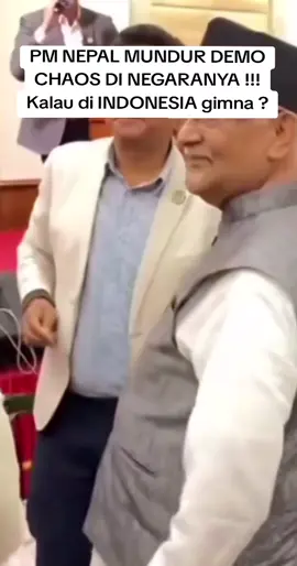 MENTERI NEPAL mengundurkan diri karena di demo rakyat. Lantas indonesia bagaimana? #demodpr #dpr #demonepal #genz #korupsi 