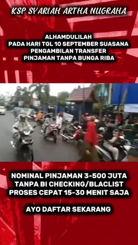 Pinjaman tanpa bunga (0%), walaupun BI checking jelek bisa, semua di tanggung pihak ksp syariah artha Nugraha, cukup dengan KTP, pencairan paling lama 15-30 menit, pinjaman di acc #bank #pinjamanonline #amanah #fyp #foryou 