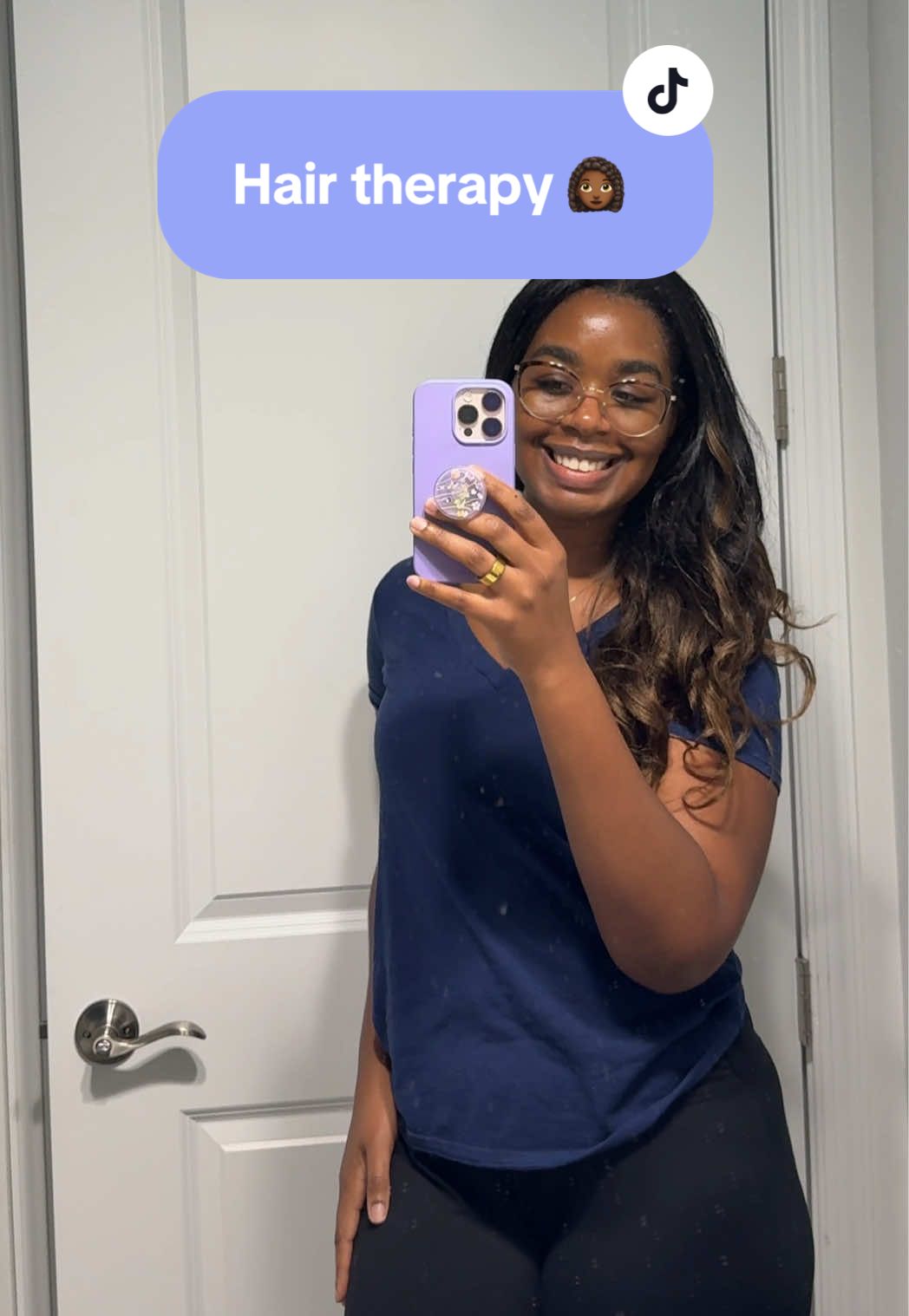 Sometimes you’re not sad you just need your hair done! Black girl #LifeHack 