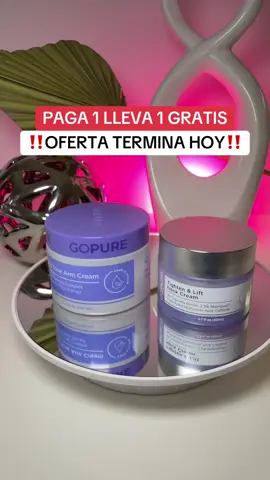 Cremas Gopure reafirmantes para cuello y brazos #gopure #armcream #neckcream #tiktokshopblackfriday #tiktokshopcybermonday 