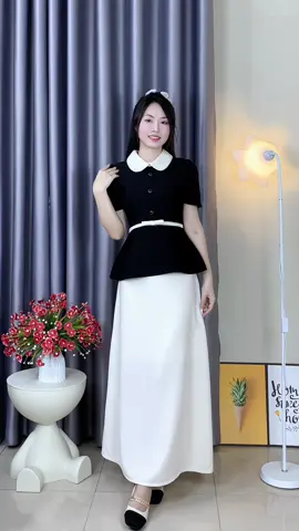Set váy xinh #setvay #setaochanvay #thoitrangnu #OOTD #thuydung_m58 