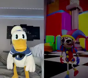 Donald Ducc Doesn't Like Evil Pomni 