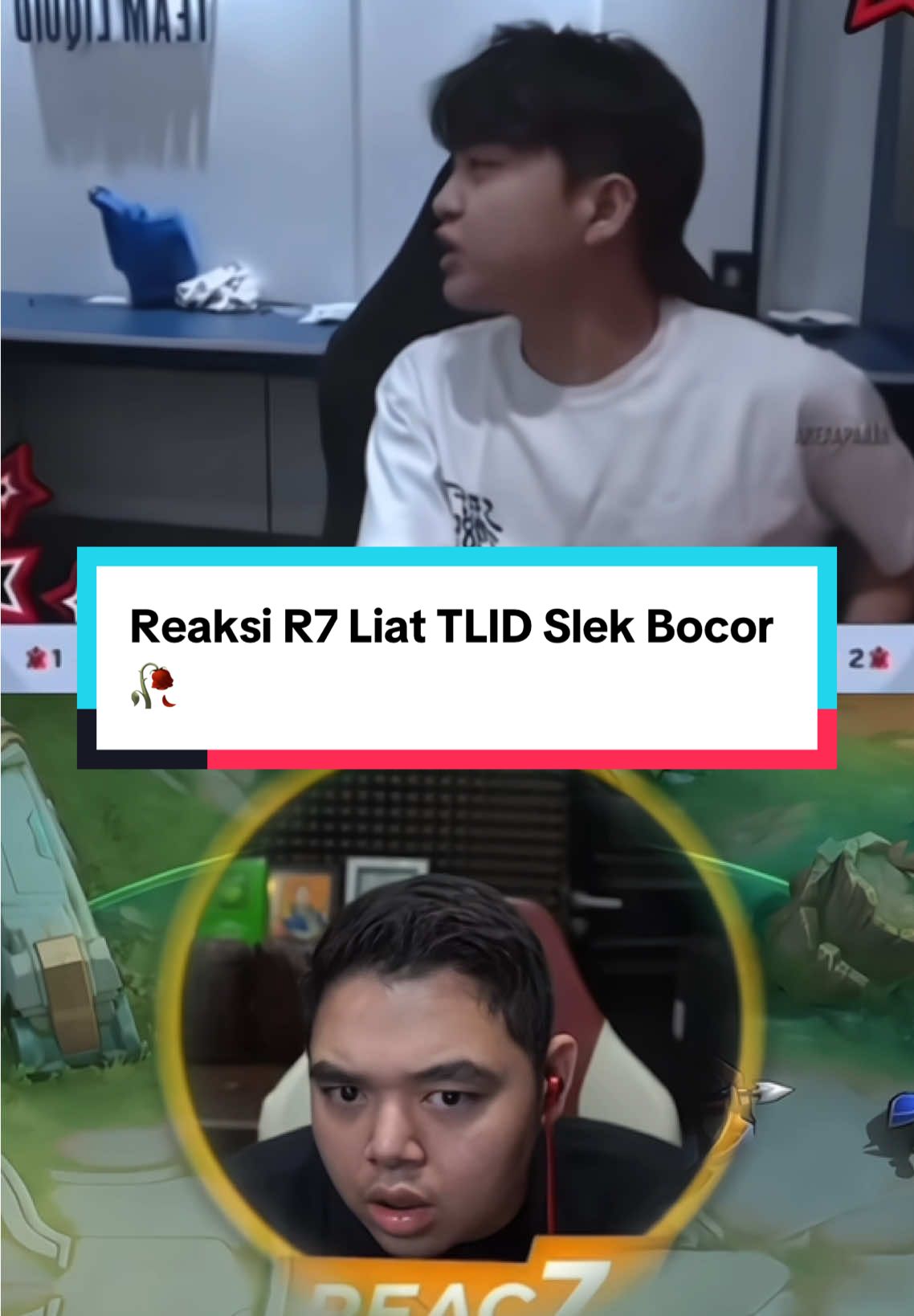 Reaksi R7 Liat TLID Slek Bocor Di Live Aeron 🥀 #rrqr7tatsumaki #tlid #aeronshikii #SeasonsEndGiveaway #MLBBNEXT2025  