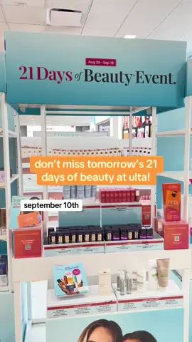 tomorrows beauty steals are good! 21 days of beauty at @Ulta Beauty @tarte cosmetics @Stila Cosmetics @COSRX Official #ulta #ultabeauty #ultaemployee #21daysofbeauty 