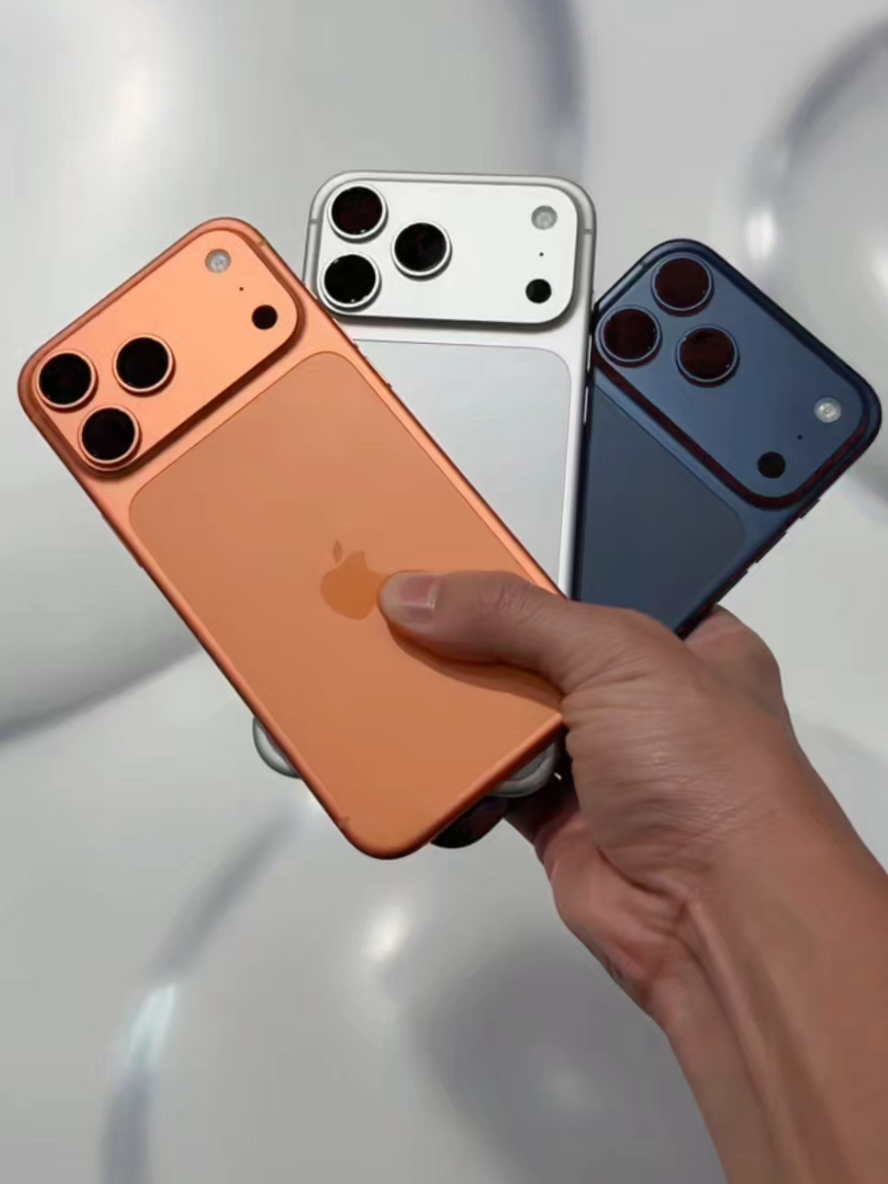 iPhone 17 Pro Max color preference? Cosmic Orange Deep Blue Silver #appleevent #iphone17pro