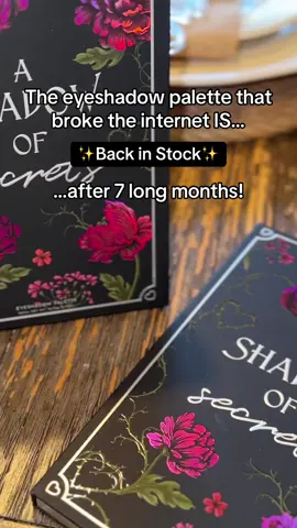 The @ColourPop Cosmetics A Shadow of Secrets eyeshadow palette will be back in stock in the TikTok Shop on Wed. 9/10/25 and it won’t last long! ✨ #colourpop #eyeshadowpalette #colourpopcosmetics #CPShadowOfSecrets  