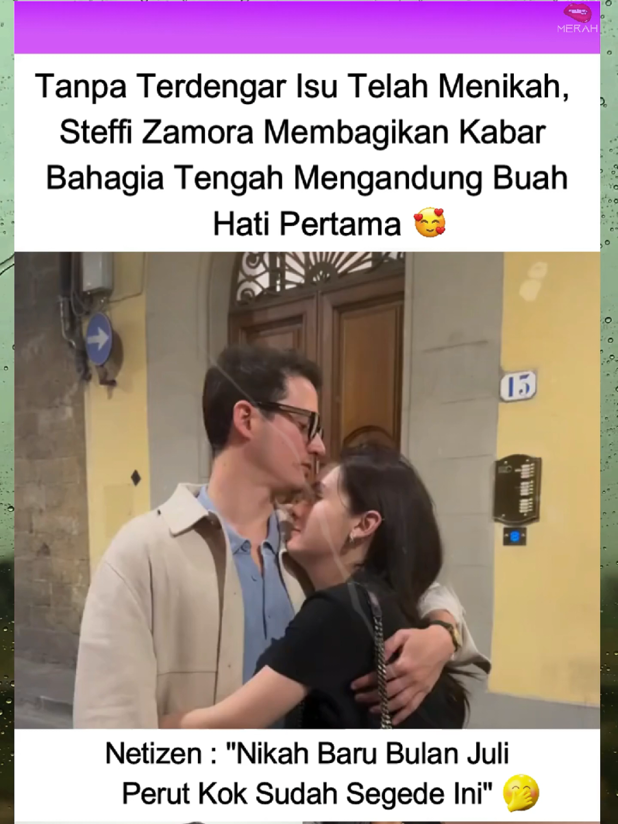 Steffi Zamora Umumkan Kehamilan Anak Pertamanya 🥰 #steffizamora #artis 