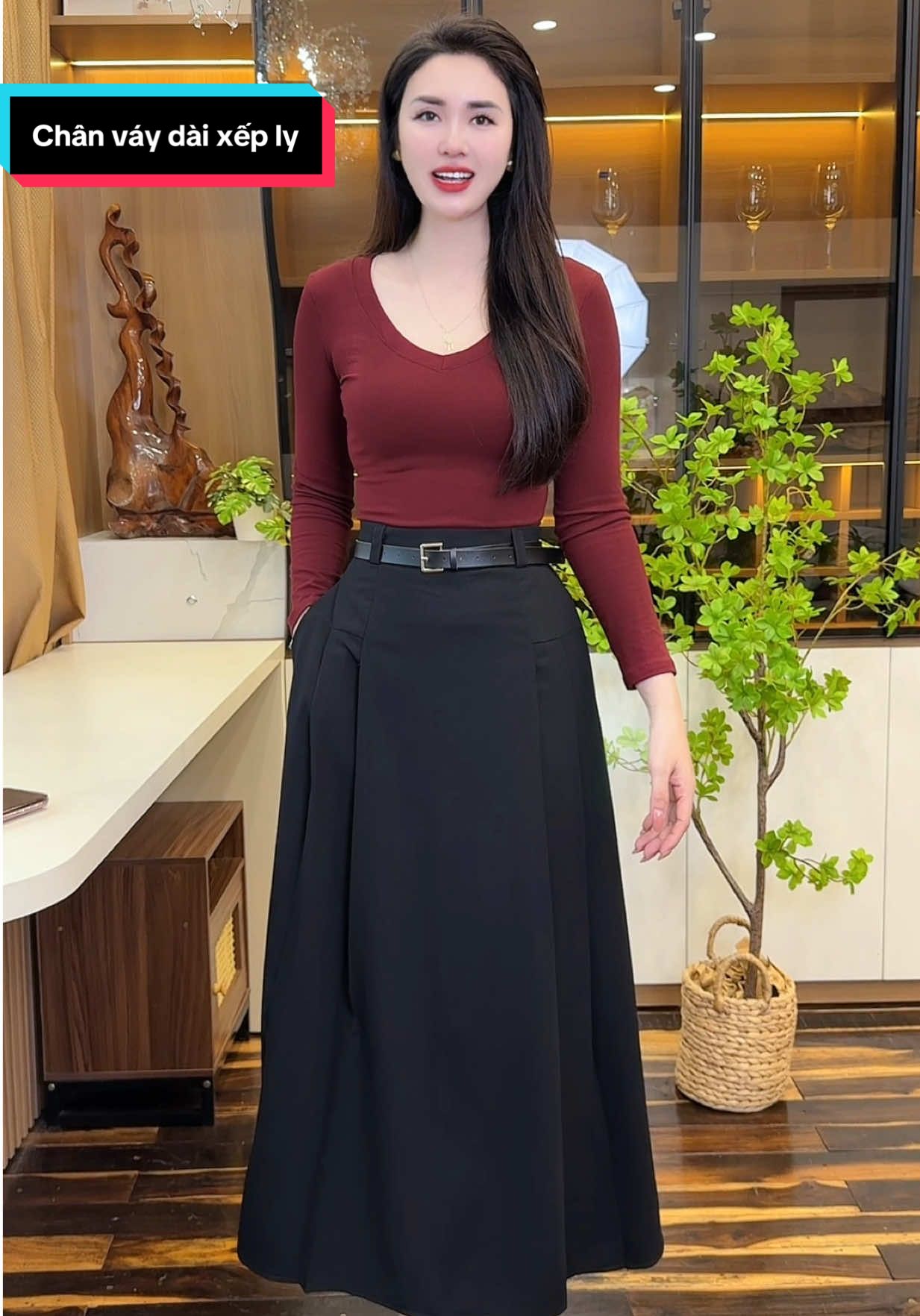 Chân váy xếp ly xinh xỉu #thudongxudaily #review #chanvay #chanvaydai #chanvayxinh