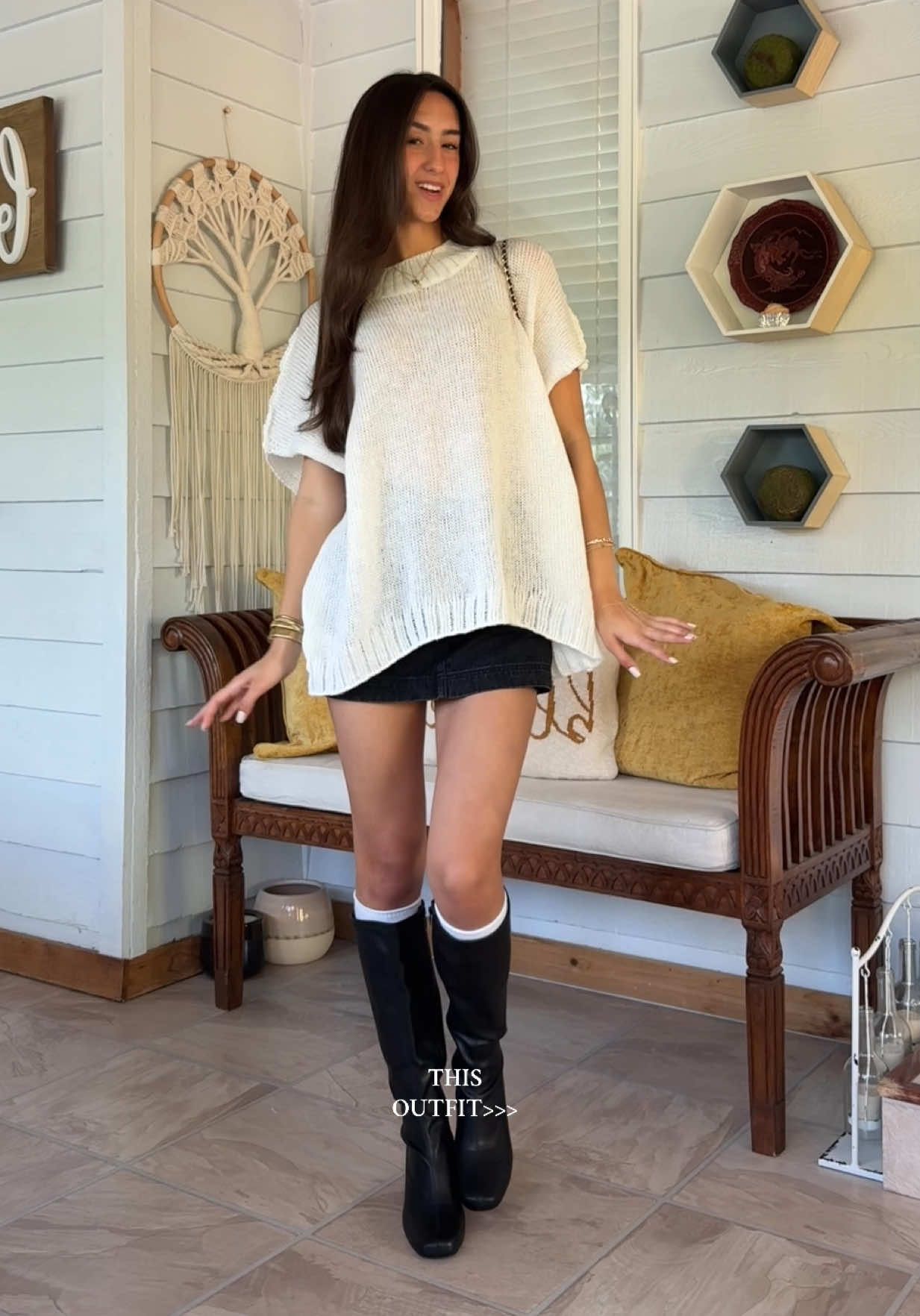 So cutie😊 #fallfashion #princesspollyskort #outfitinspo #fyp #fallbasics 