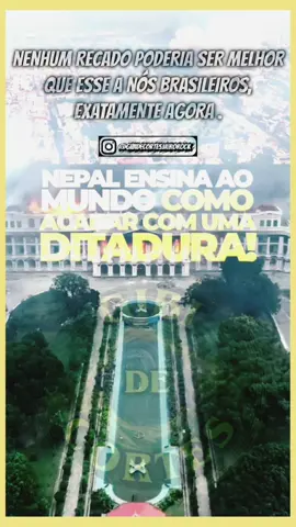NEPAL BRASIL RECADO  A HORA É ESSA  AÇÃO  MANIFESTAÇÕES  FORA DITADURA  STF SUPREMO TRIBUNAL FEDERAL  DIREITA  DIREITA BRASIL  INDEPENDÊNCIA  DEMOCRACIA 
