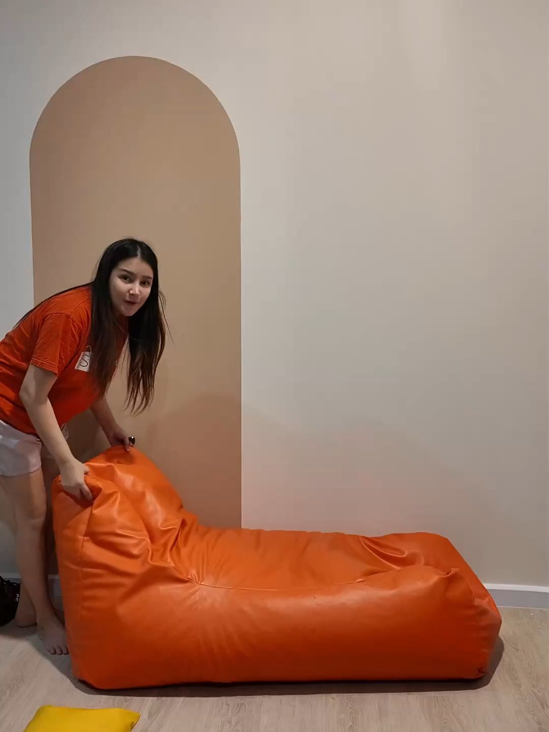 บีนแบค รุ่น ตัวแอล ผ้า Cool Tech หนัง PU ผ้า Outdoor #โซฟาญี่ปุ่น #Beanbag #อลิสคลังเฟอร์นิเจอร์จากโรงงาน #ช้อปกันวันเงินออก #ช้อปกันวันเงินเดือนออก #ช้อปมันส์วันเงินเดือน #tiktokshopช้อปกันวันเงินออก