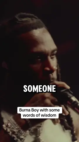 Burna Boy was preaching 🙌  #Burnaboy #sucess #afrofusion #nigeriantiktok #nigeriantiktok🇳🇬 