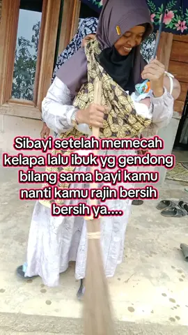 #ajarin anak bayi bersih bersih kelak besar nanti nurun seperti diajari waktu bayi#fypシ #fyppppppppp 