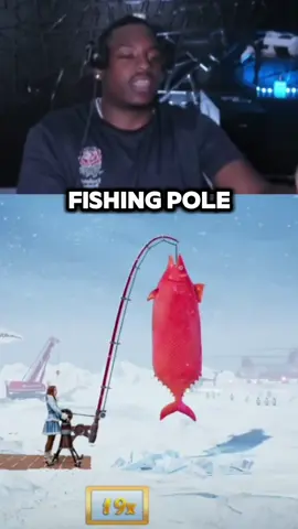 The “fishing pole” is good enough…?😭 #kickstreaming #gaming #fish #fishing 