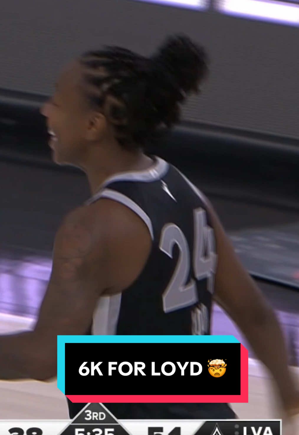 Jewell Loyd splashes her way to 6,000 career points… AND COUNTING! 😮‍💨 #bucket #WNBA #hoops #mamba 