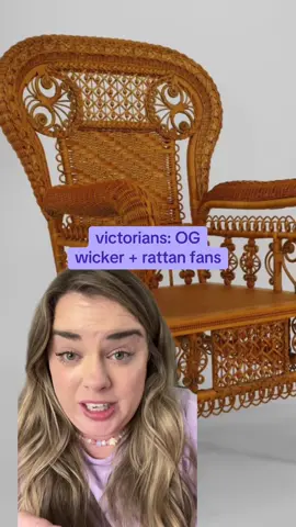 EDIT: I said chaperone chair and meant to say courting chair. Chaperone chairs have three seats 🤦‍♀️.  Victorian chairs and their names I tell ya.  personally can’t get enuff of the stuff. Victorian furniture was just built different… literally #antiques #victorian #victorianera #historytok #edwardian  