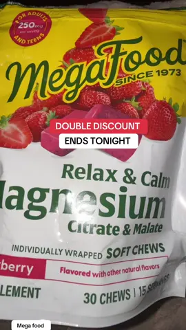 Mega food magnesium Trending products flash sale discount women's products women 30+ women 40+ #tiktokshoplabordaysale 
