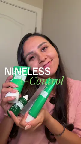 Get unready with me using @nineless_official A-Control routine for my acne prone skin 🤍 you can get it on @YesStyle using my discount code: ALESTYLE15  #YesStyle #yesstyleinfluencers #NinelessForClearSkin #nineless #azelaicacid   
