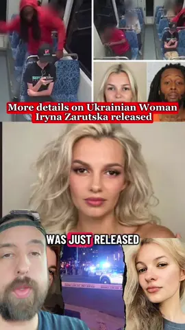 More details on Ukrainian Woman Iryna Zarutska released #caughtoncamera #attack #schizophrenic #crimetok #fyp