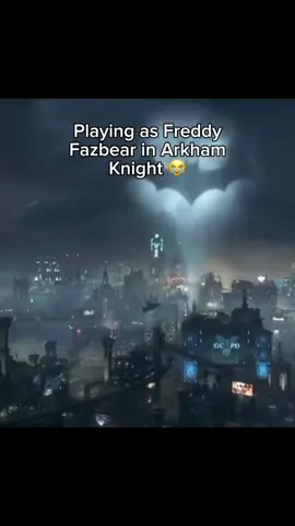 🐻 #arkhamknight #fnaf #batmanarkham #gaming 