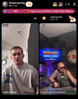 This guy just showed his worth! He is the Only influencer I support at this point #thatcryptoguypodcast #Crypto #fypシ #cryptok 
