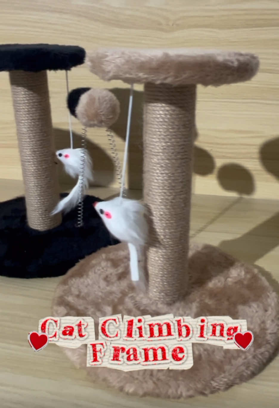 Built for climbing, scratching, and ruling the house🐱💪🏼 #cat #climbingframe #cattoy 