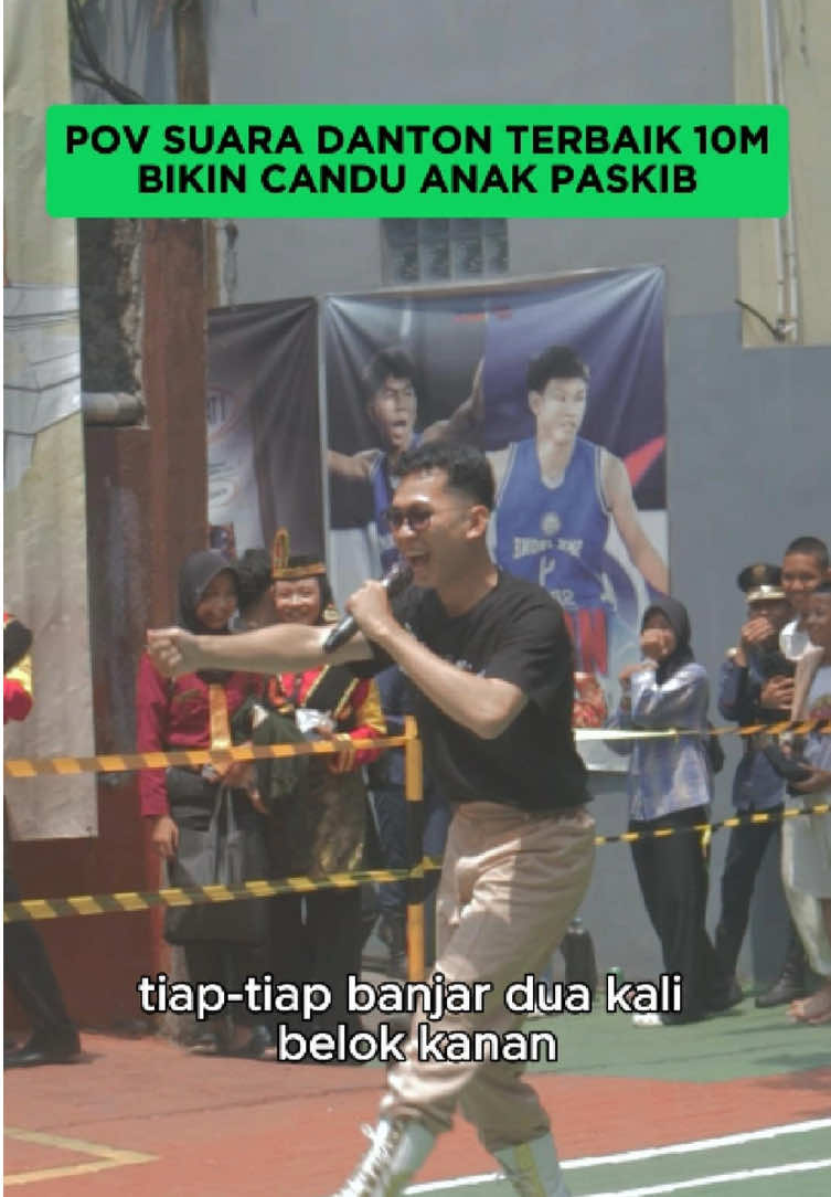 Kata anak paskib suara abang bikin candu, emang iya? #paskibra 