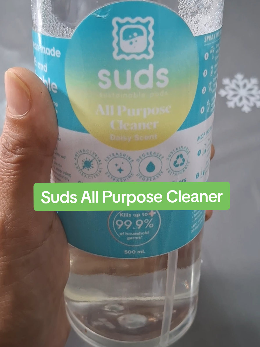 Mas makakatipid tayo dito ecofriendly pa✅️💯 #sudsallpurposecleaner #antibacterial #multisurfacecleaner #disinfectant 