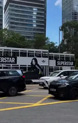 #JENNIE x Adidas Superstar campaign Ad in Hong Kong. #BLACKPINK 