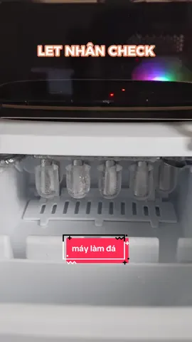 Làm đá vừa sạch vừa nhanh tại nhà | Máy làm đá Hecci Home | Nhân check #review #nhancheck #CuocDuaNhaSangTao #ChienDichNhaSangTao #SALE99 