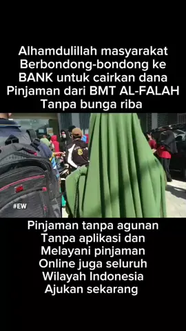 Pinjaman tanpa agunan, bunga (0%) walaupun BI cheking jelek bisa, semua di tanggung sama pihak yayasan al-falah cukup dengan KTP, pencarian paling lama 15/30 menit, pinjaman di acc #bank #bca #amanah   #fyp #foryoupage 