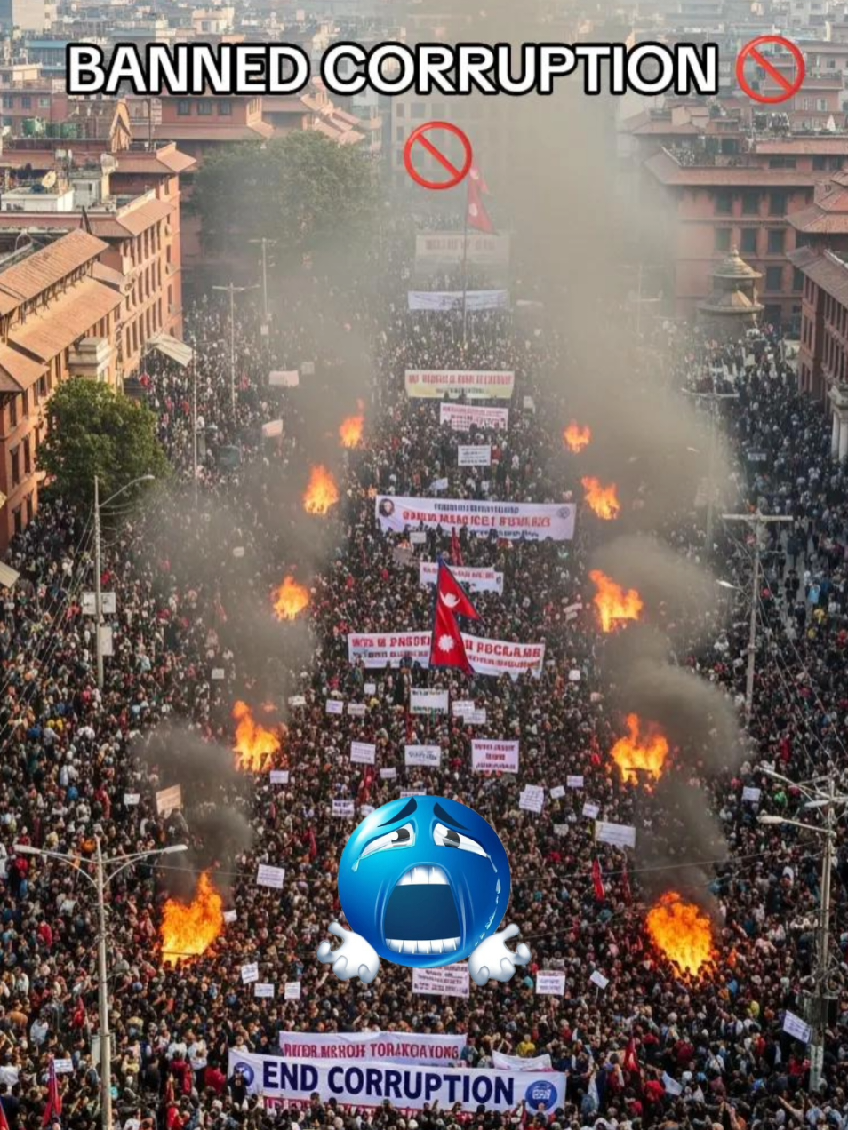Gen Z Power #nocorruption #protestnepal #youth #protest #genz 